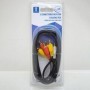 audio cable 1 5m 3rca 3rca aigostar
