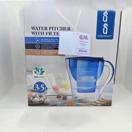 pichet pour filtrer l’eau aigostar