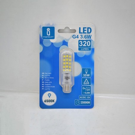 led lamp g4 cold 3 6w 6500k aigostar