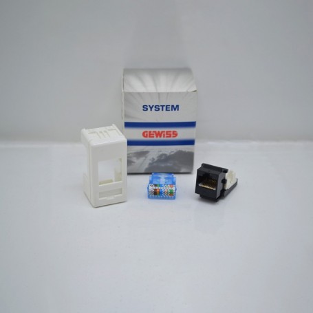 Prise téléphonique Rj45 Cat.5E/Utp - GEWISS