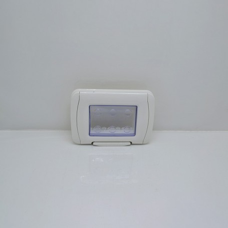 Placca Stagna 3 Posti Bianco Nuvola - GEWISS