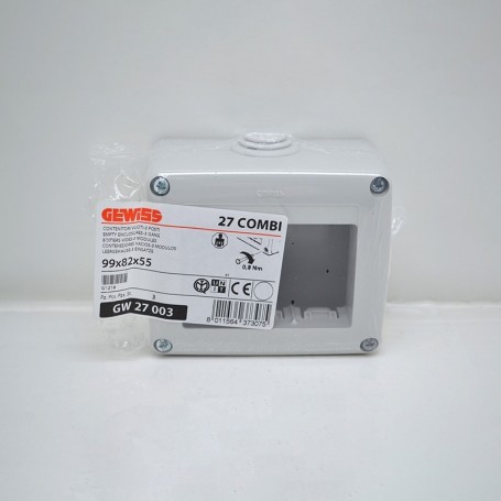 Conteneur 3 places Ip40 - GEWISS