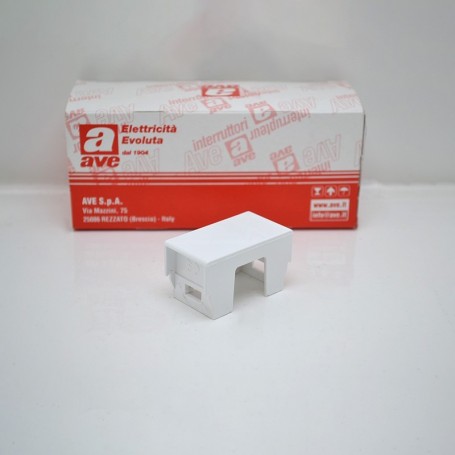 Tappo Copriforo - Serie Banquise Colore Ral9016 - 1 Modulo