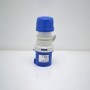 Enchufe recto 2P + T 16A Ip44 220V Azul Elettrocanali