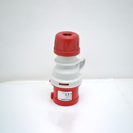 Straight Plug Iec309 3P+T 16A Ip44 Elettrocanali