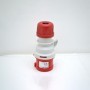 Enchufe recto Iec309 3P + T 16A Ip44 Elettrocanali