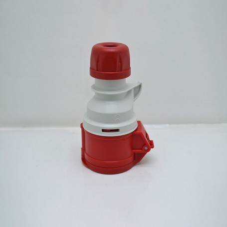 Socket Vol.Straight 3P + T + N 16A Ip44 Elettrocanali