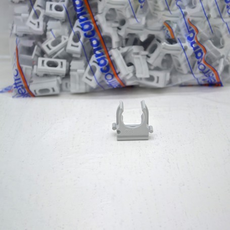 Clips Fixation du tube au collier de différentes tailles Elettrocanali