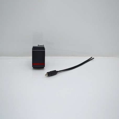 Botón luminoso de 1 asiento 10A - Serie Arc Marlanvil