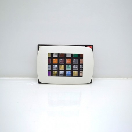 Placa cromada 3 Plazas - Blanco Marlanvil