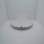 Glass Ceiling Lamp Diameter 27 Chrome Frame Satin Glass 3 Ci Lights