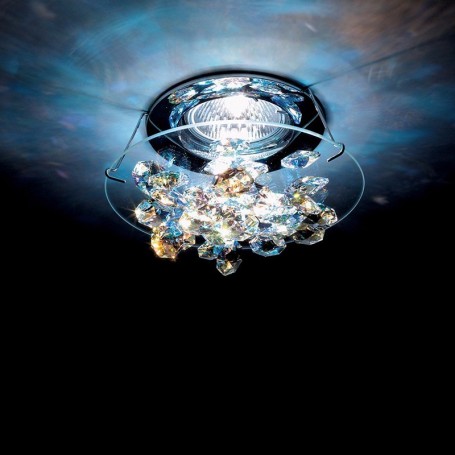 Spot halogène avec cristal encastré Swarovski - Ice By Schonbek Swarovski