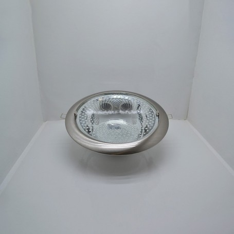 Phare encastré 2Xe27 Satin Nickel Light