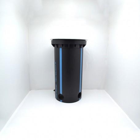 Phare encastré Olodum Rond Acier Inoxydable 7 Led Cob X 2,5W - 6000K - Ip67 Côté