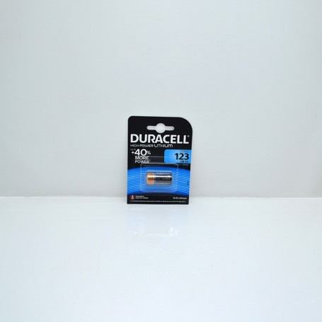 Battertia Litio 123-M3 1 Pezzo - CR123  Duracell