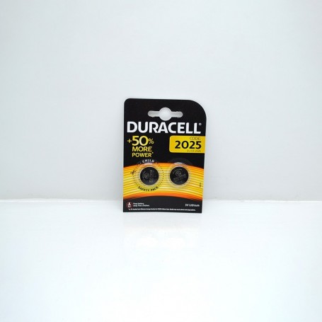 Batería de litio 3V Duracell Pack de 2 piezas - DL/CR2025 - 2025 Duracell