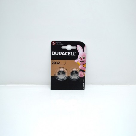 Batterie lithium 3V 2032 Pack de 2 pièces - DL/CR2032 Duracell