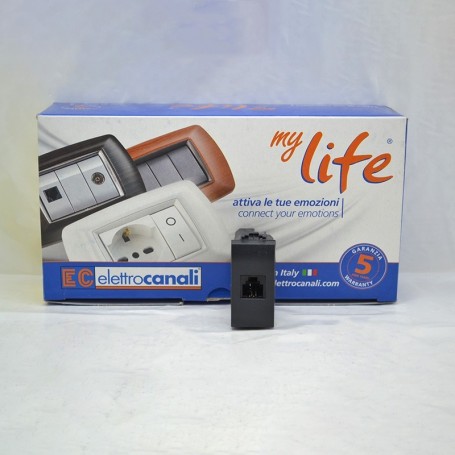 Toma de teléfono Rj11 Mylife Elettrocanali