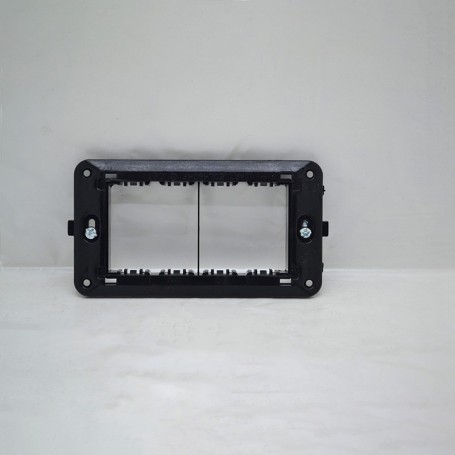 Supporto Life 4 Moduli Aggancio Frontale Elettrocanali