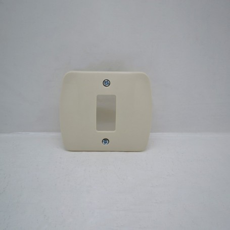 Plaques autoportantes pour cassette ronde 1 trou Elettrocanali