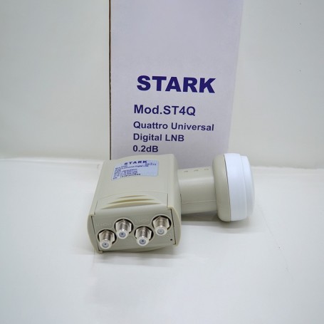 LNB Convertitore Stark St4Q Quattro Uscite H V H V