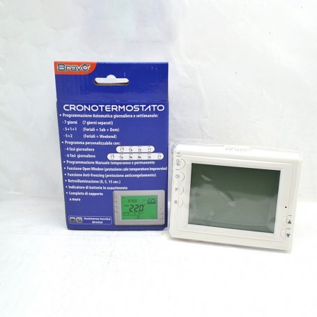 49693533 CRONOTERMOSTATO DIGITALE DA PARETE Home