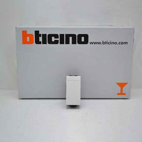 Bouton 1P No 10A Lumière vivante Bticino