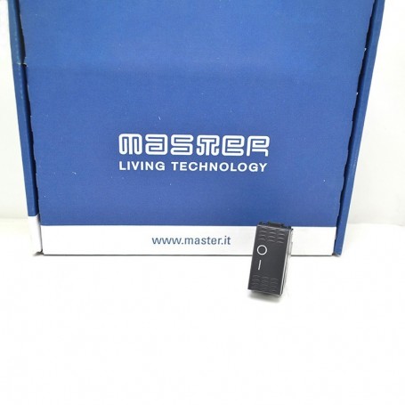 interrupteur 2 pôles 16a gris master