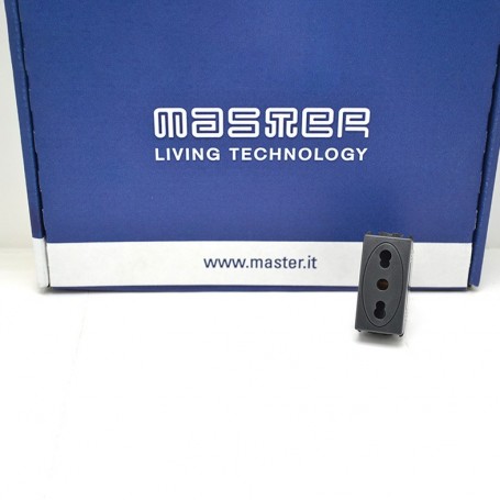 socket 2p+t 1016a bipasso grey master