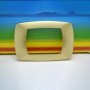 Placca 3 Posti Ottone Opaco - Serie Modo - Master