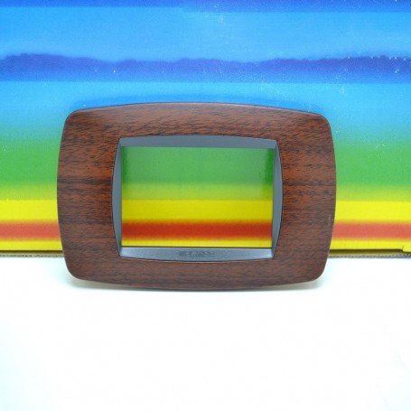 plate 3 places dark walnut series way master