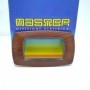 placca 4 posti noce scuro serie modo master
