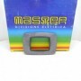 Placa de 3 plazas gris satinado master