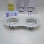 lunette double acier blanc aigostar
