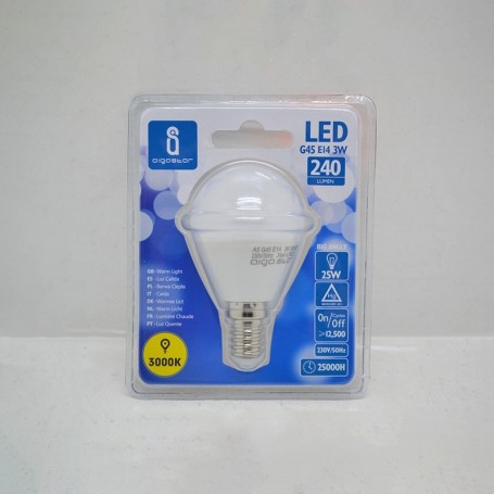 led lamp 3w e14 3000k aigostar