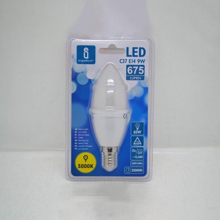 lampe led 9w e14 3000k aigostar