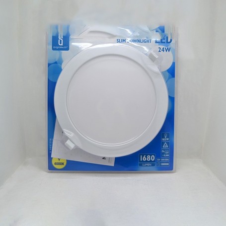 faro da incasso ledslim 24w 4000k aigostar