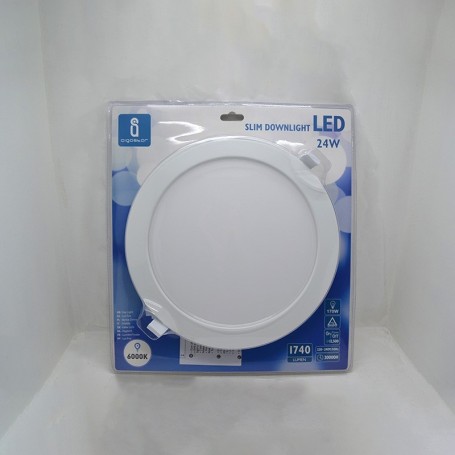 faro empotrable delgado 24w 6400k aigostar